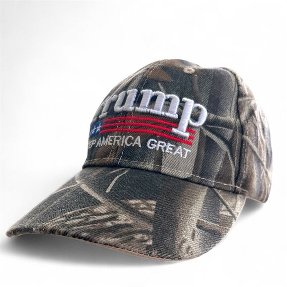 President Donald Trump 2024 MAGA Baseball Cap Keep  America Great Hat USA Camo - Picture 4 of 10